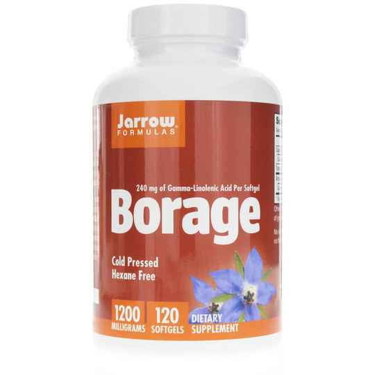 Jarrow Formulas Borage 1200 Mg 120 Softgels