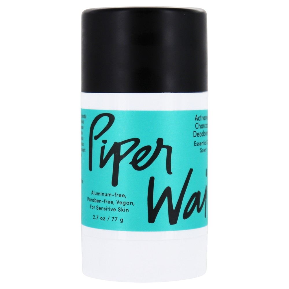 PiperWai - Activated Charcoal Deodorant Stick Essential Oil Scent - 2.7 oz.
