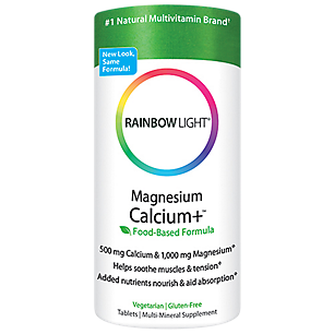 Magnesium Calcium+ - Food-Based Formula (90 Tablets)