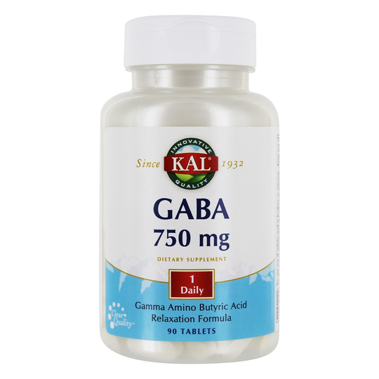 Kal - GABA 750 mg. - 90 Tablets