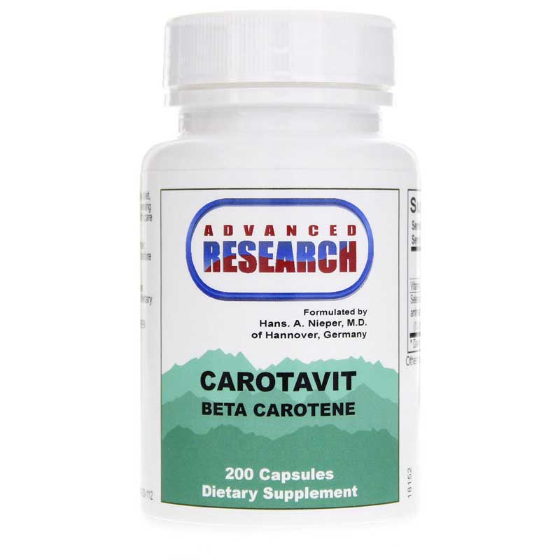 Advanced Research Carotavit Beta Carotene 200 Veg Capsules