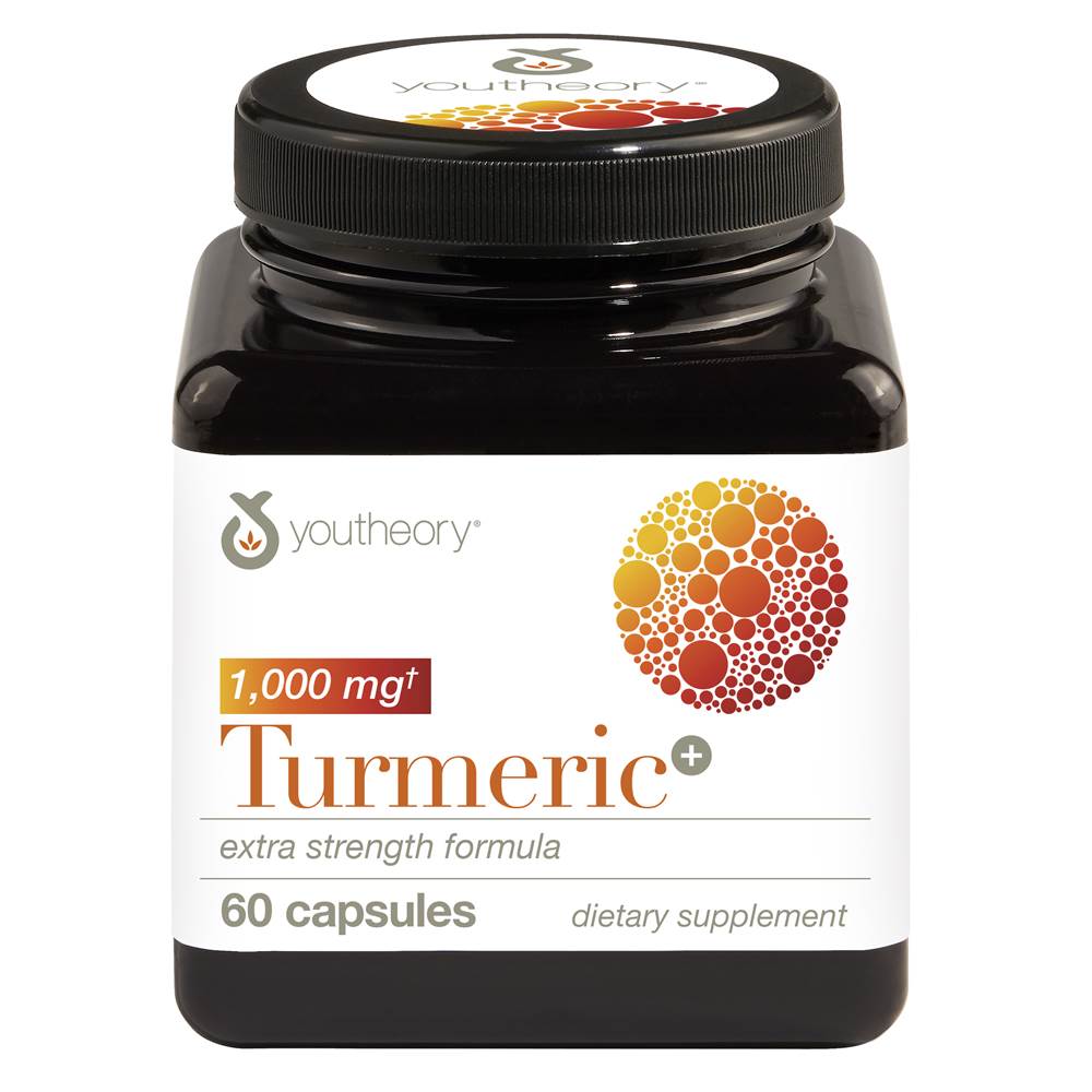 Youtheory - Turmeric Extra Strength Formula 1000 mg. - 60 Capsules