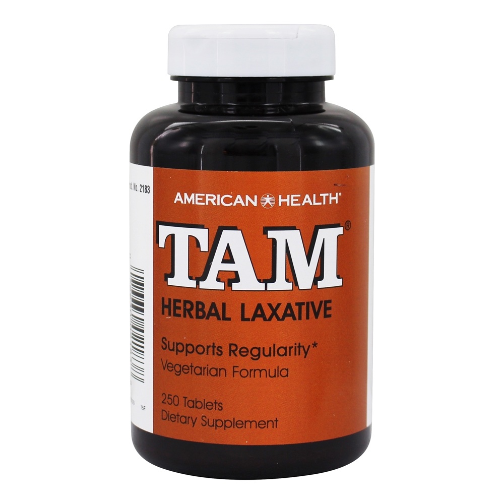 American Health - Tam Herbal Laxative - 250 Tablets