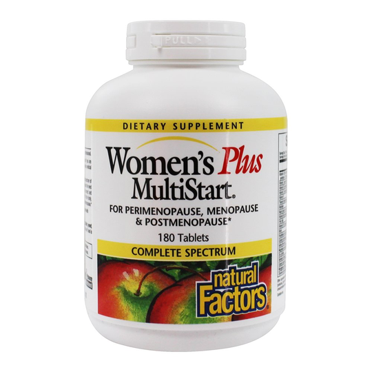 Natural Factors - Women's Plus Multistart - 180 Tablets