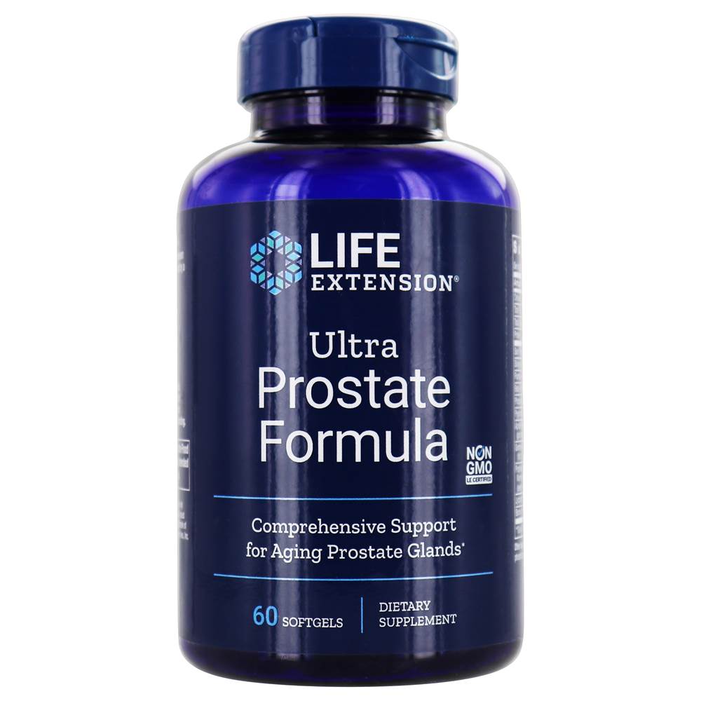 Life Extension - Ultra Natural Prostate Support for Aging Prostate Glands - 60 Softgels
