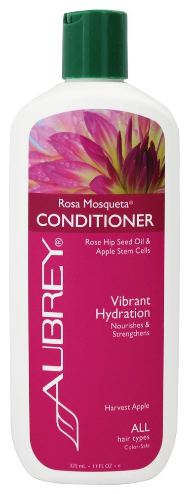 Aubrey Organics - Conditioner Rosa Mosqueta Vibrant Hydration Harvest Apple - 11 fl. oz.