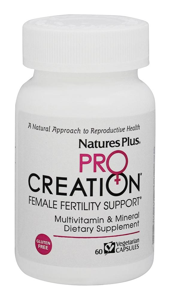 Natures Plus - Pro Creation Female Fertility Support - 60 Vegetarian Capsules