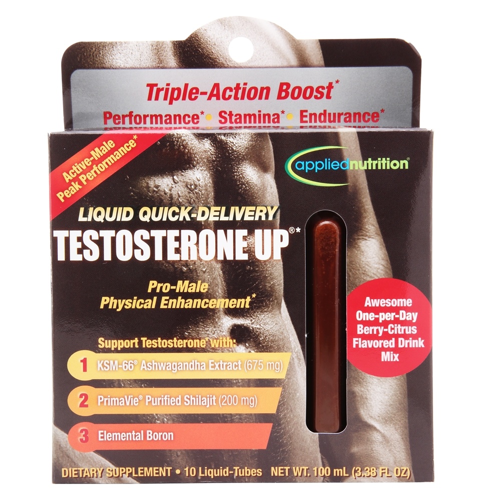 Applied Nutrition - Liquid Quick-Delivery Testosterone Up - 10 Tubes