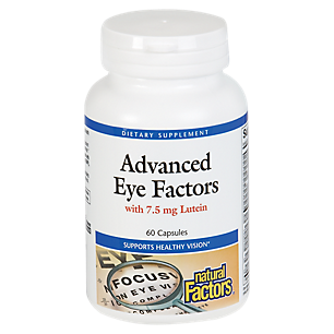 Advanced Eye Factors with 7.5 MG Lutein (60 Capsules)