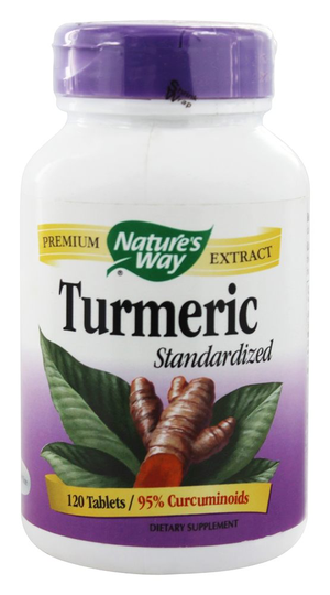 Nature's Way - Turmeric Standardized Extract - 120 Tablets
