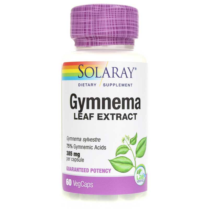 Solaray Gymnema 385 Mg 60 Veg Capsules