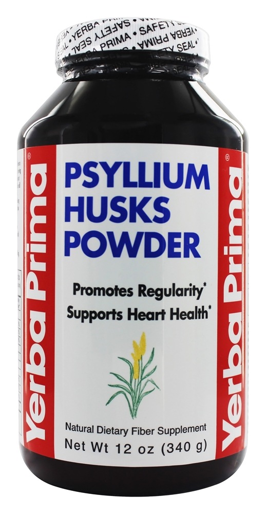 Yerba Prima - Psyllium Husks Powder - 12 oz.