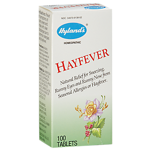 Hayfever Tablets - Homeopathic Medicine for Seasonal Allergies or Hayfever (100 Tablets)