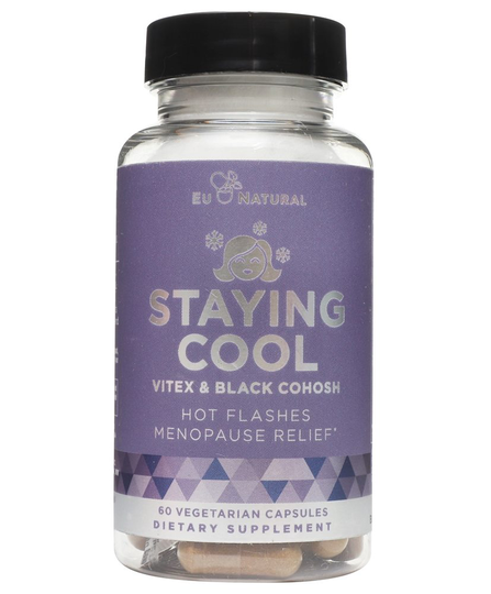 Eu Natural - Staying Cool Hot Flashes Menopause Relief - 60 Vegetarian Capsules
