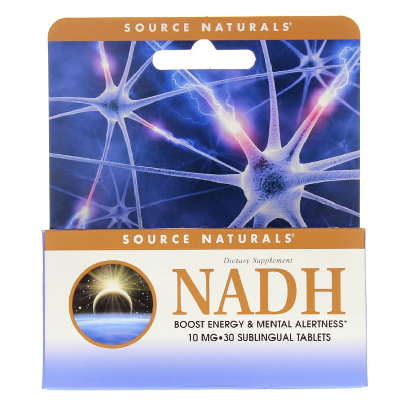 Source Naturals Nadh 10 Mg Peppermint Lozenges 30 Sublinguals