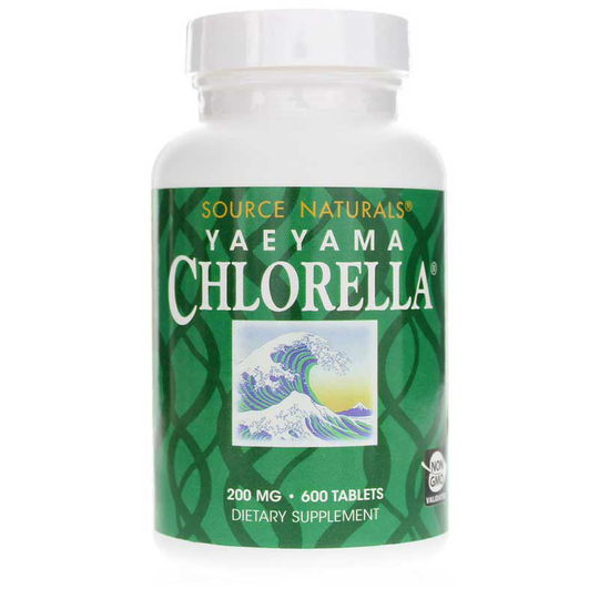 Source Naturals Yaeyama Chlorella 200 Mg 600 Tablets