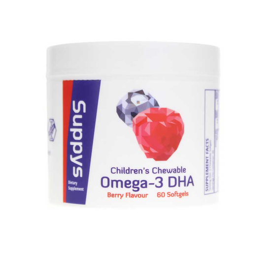 Suppys Children's Chewable Omega-3 DHA 60 Softgels