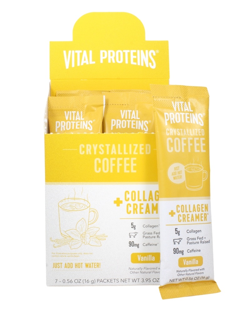 Vital Proteins - Crystallized Coffee Collagen Creamer Vanilla - 7 Packet(s)