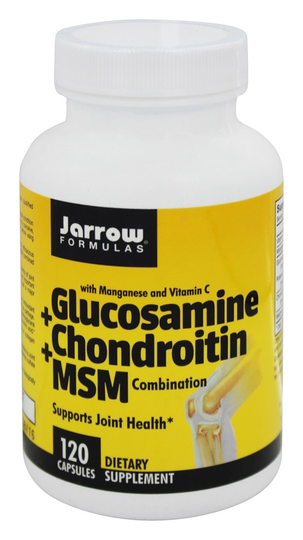 Jarrow Formulas - Glucosamine Chondroitin MSM - 120 Capsules