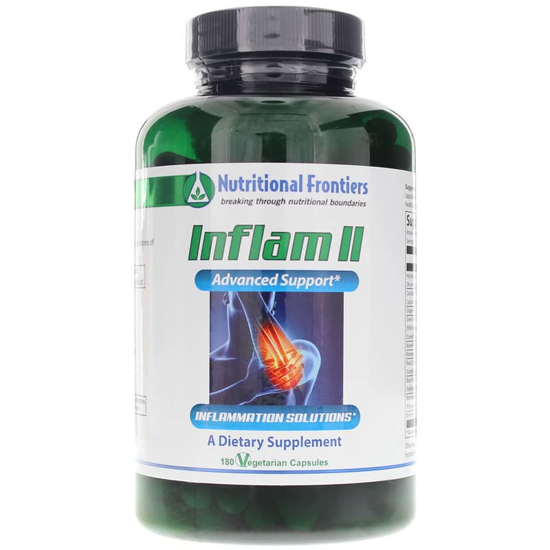 Nutritional Frontiers Inflam II 180 Veg Capsules