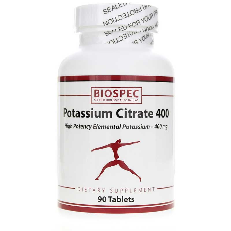 BioSpec Potassium Citrate 400 90 Tablets