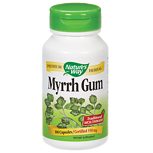 Myrrh Gum - Traditional Mouthwash - 550 MG (100 Capsules)