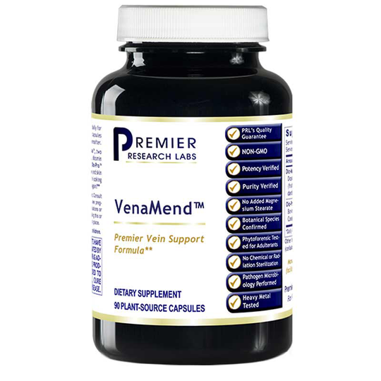 Premier Research Labs VenaMend Vein Support Formula 90 Veg Capsules