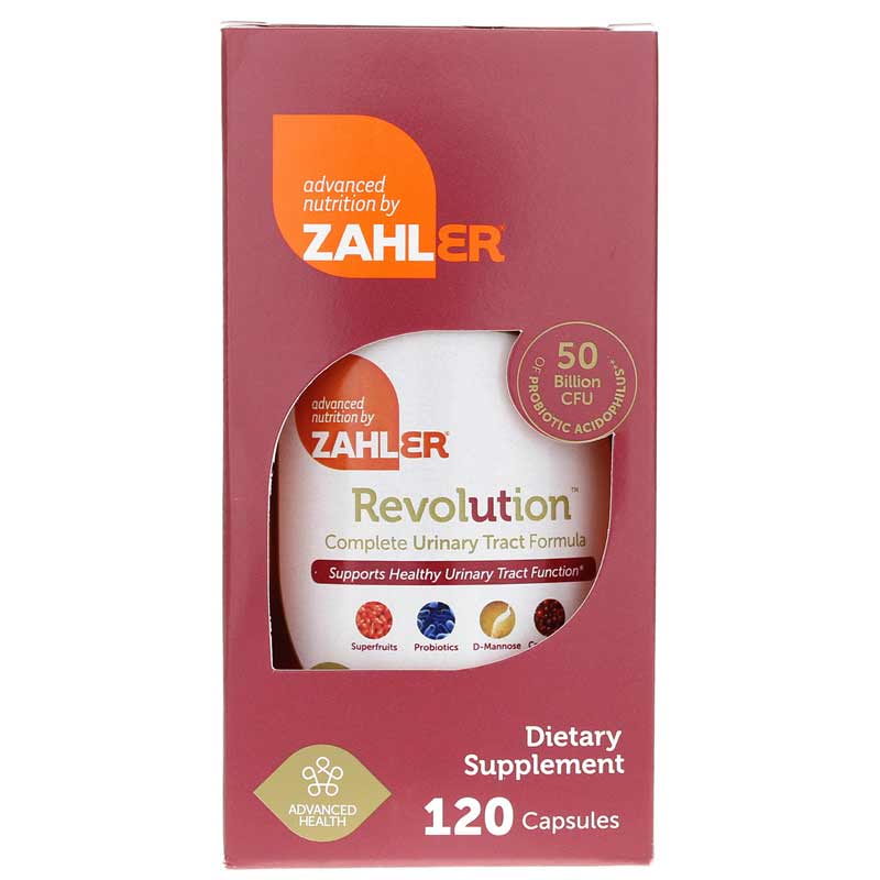 Zahler Revolution Complete Urinary Tract Formula 120 Capsules