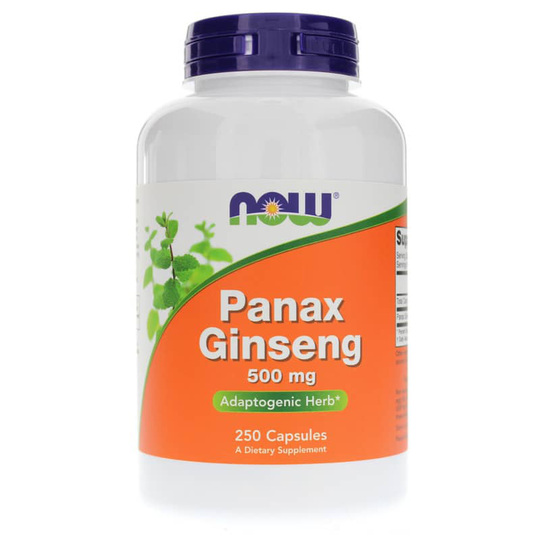 NOW Foods Panax Ginseng 500 Mg 250 Capsules