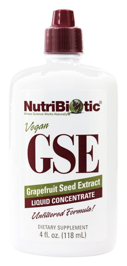 Nutribiotic - GSE - Grapefruit Seed Extract Liquid Concentrate - 4 fl. oz.