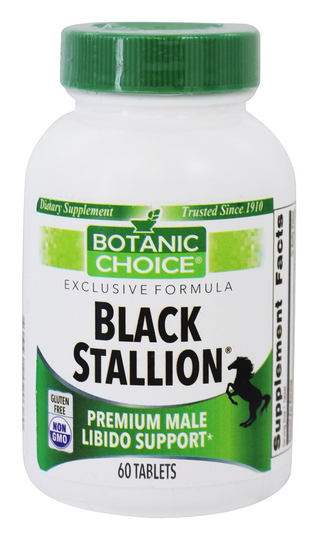 Botanic Choice - Black Stallion Libido Support - 60 Tablets