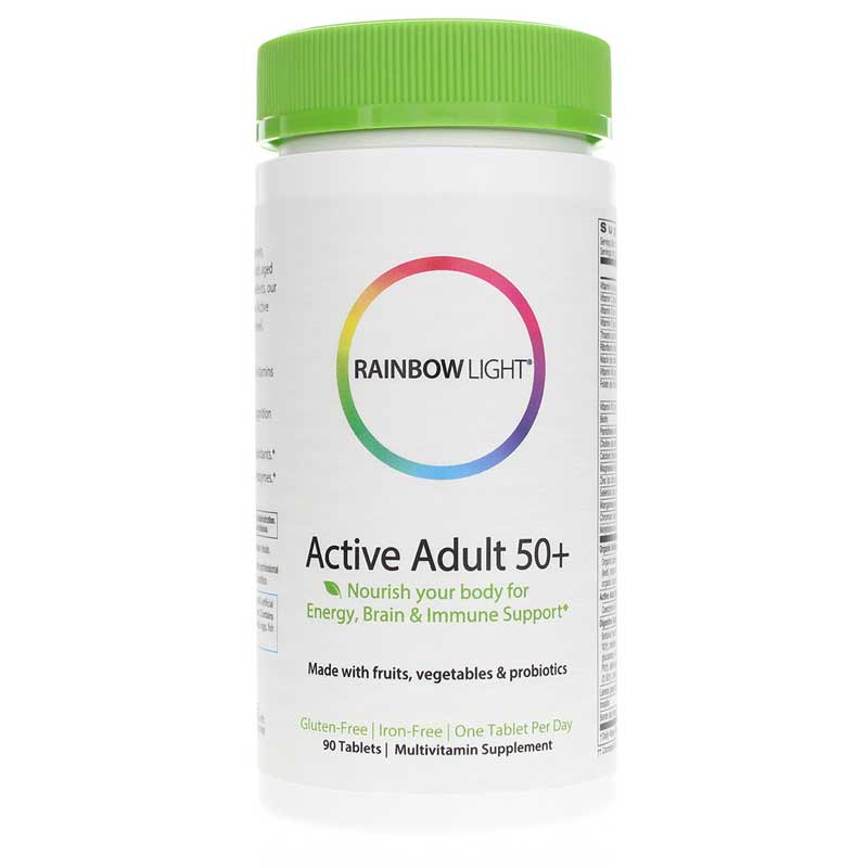 Rainbow Light Active Adult 50+ Multivitamin 90 Tablets