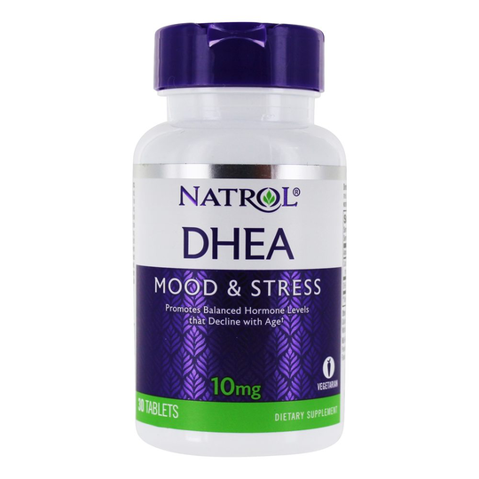 Natrol - DHEA for Balanced Hormone Levels 10 mg. - 30 Tablets