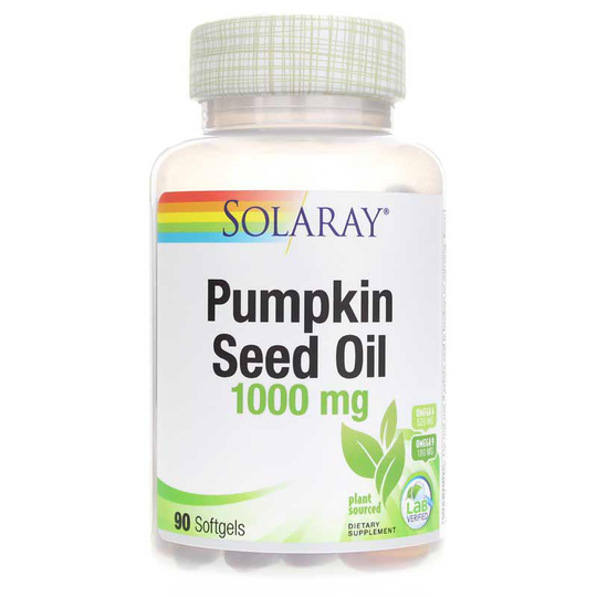 Solaray Pumpkin Seed Oil 1000 Mg 90 Softgels