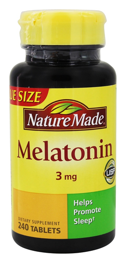 Nature Made - Melatonin 3 mg. - 240 Tablets