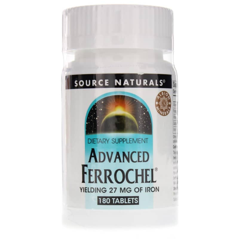 Source Naturals Ferrochel, Advanced Formula 180 Tablets