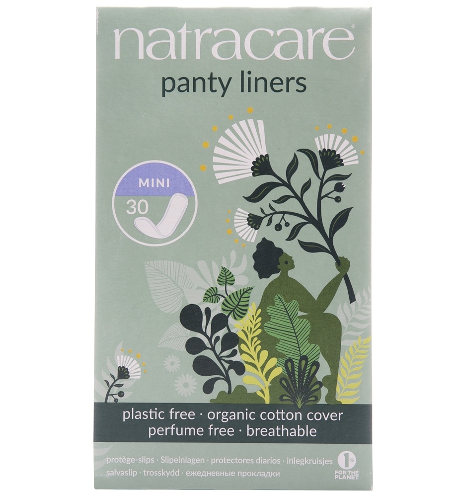 Natracare - Cotton Natural Panty Liners Mini - 30 Liner(s)