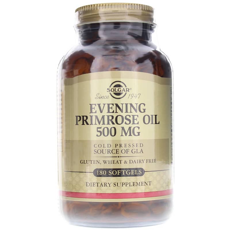Solgar Evening Primrose Oil 500 Mg 180 Softgels