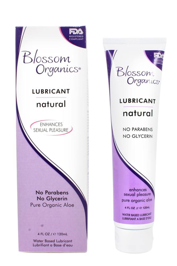 Blossom Organics - Natural Moisturizing Lubricant - 4 fl. oz.