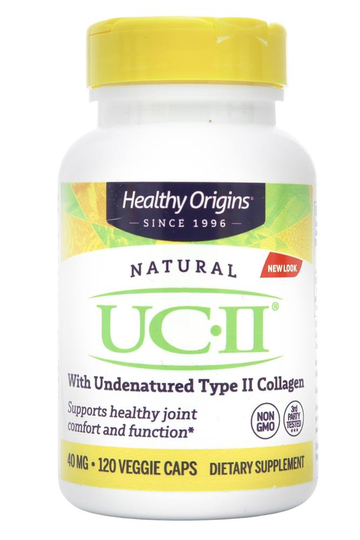 Healthy Origins - Natural UC-II 40 mg. - 120 Vegetarian Capsules