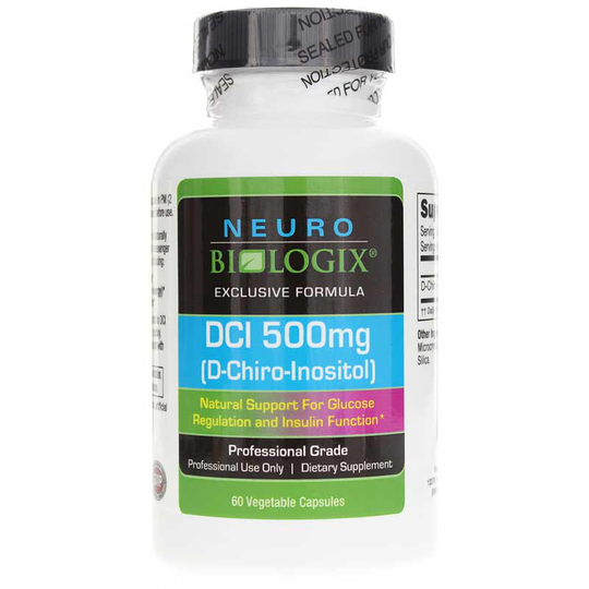 Neurobiologix DCI 500 Mg (D-Chiro-Inositol) 60 Veg Capsules