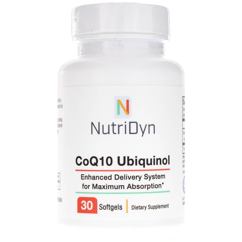 NutriDyn CoQ10 Ubiquinol 30 Softgels