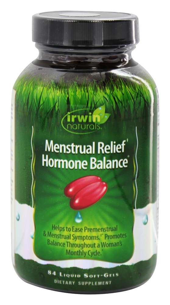 Irwin Naturals - Menstrual Relief Hormone Balance - 84 Liqui-Caps