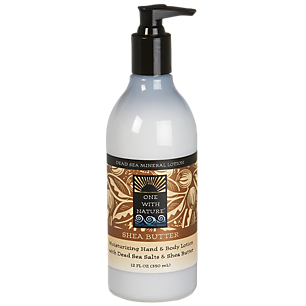 Shea Butter Moisturizing Hand & Body Lotion with Dead Sea Salt (12 Fluid Ounces)