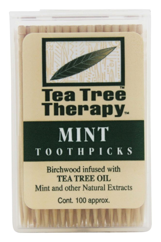 Tea Tree Therapy - Toothpicks Tea Tree - 100 Pick(s)