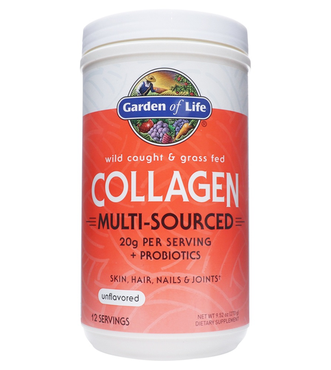 Garden of Life - Collagen Multi-Sourced Unflavored - 9.52 oz.