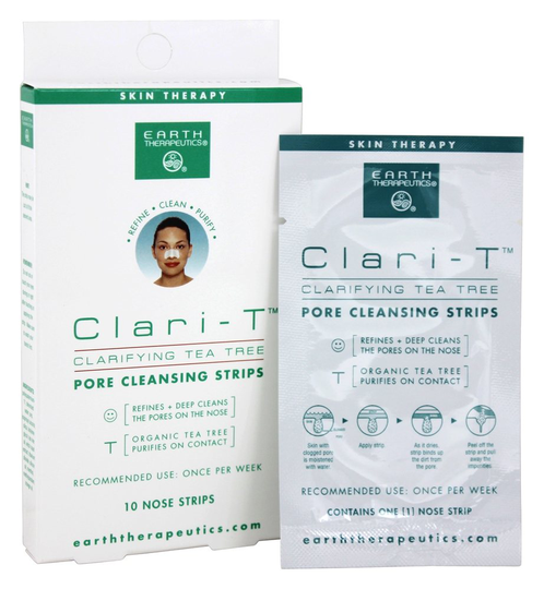 Earth Therapeutics - Clari-T Pore Cleansing Strips - 10 Strip(s)