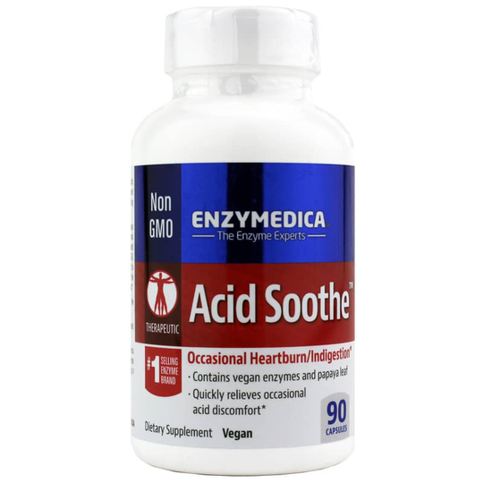 Enzymedica Acid Soothe 90 Capsules