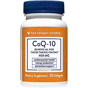 CoQ-10 - Supports Cardiovascular Health, Energy Production - 400 MG (30 Softgels)