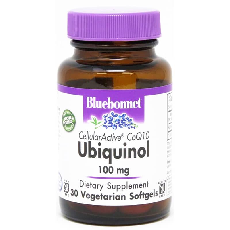 Bluebonnet Ubiquinol 100 Mg 30 Veg Softgels